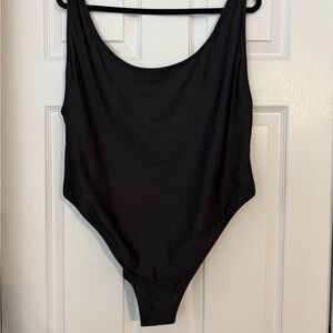 SKIMS Women's Black One Piece Swimsuit